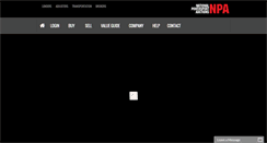 Desktop Screenshot of npauctions.com